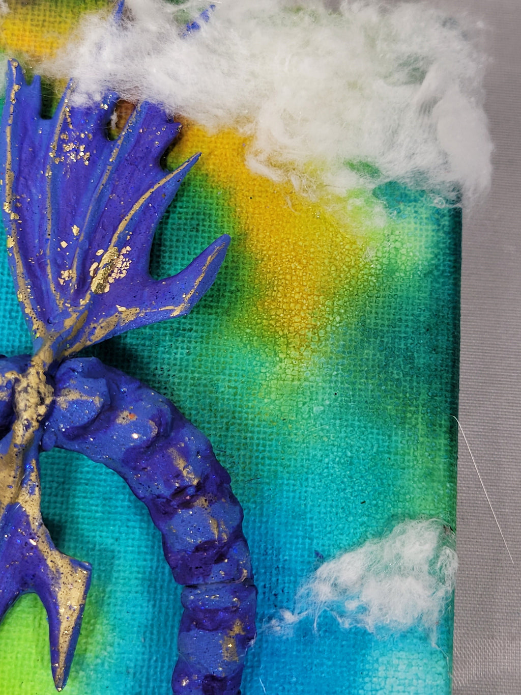 Rainbow Mixed Media Canvas