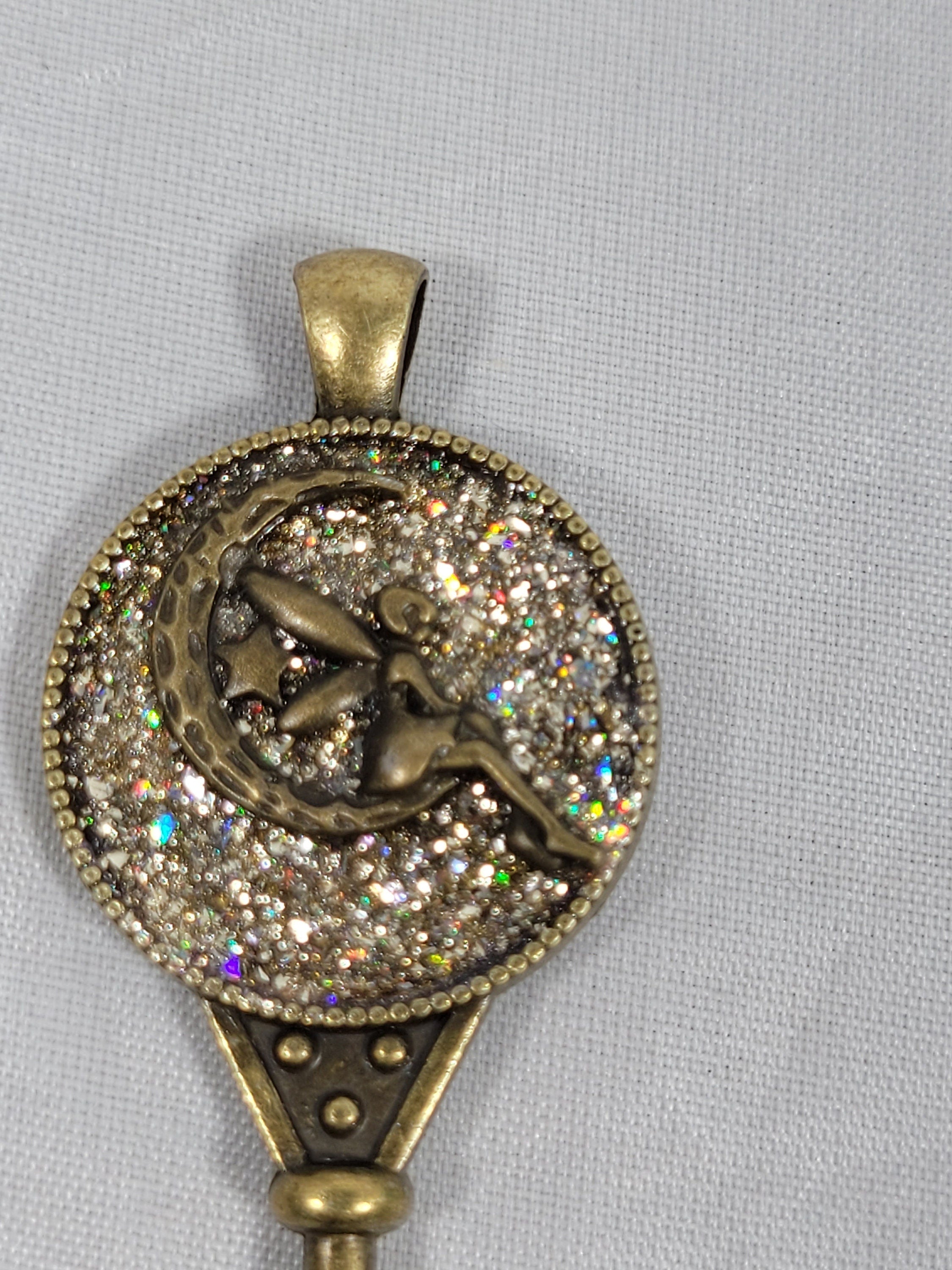 Large Moon Fairy Key