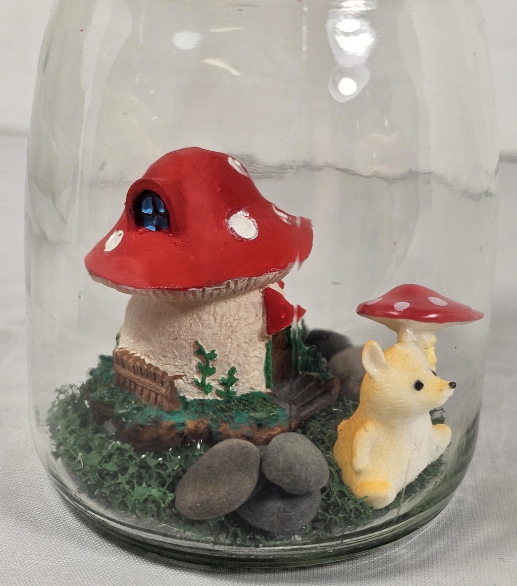 Mushroom Puppy Jar