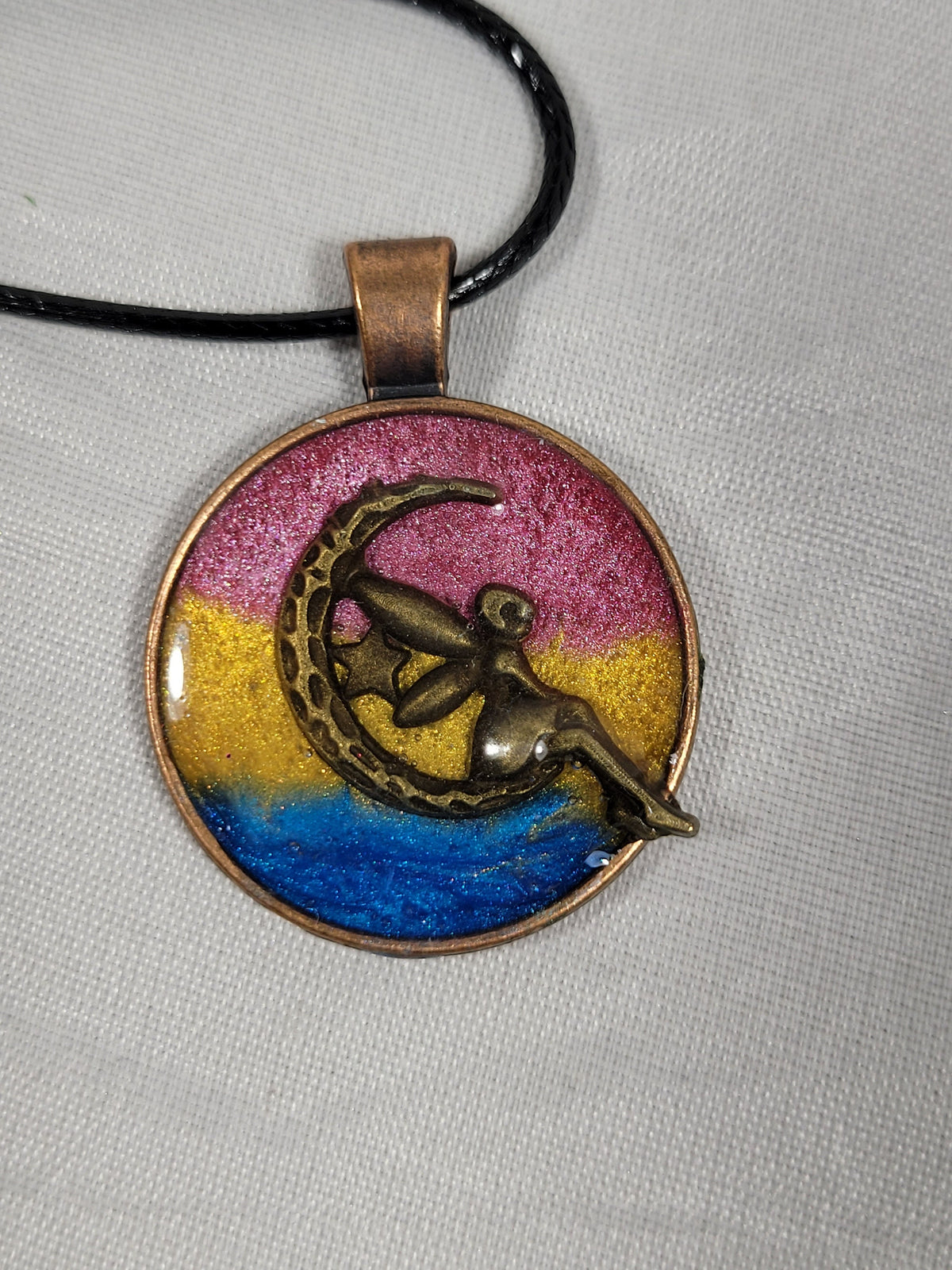 Pride Pendant Bisexual or Pansexual