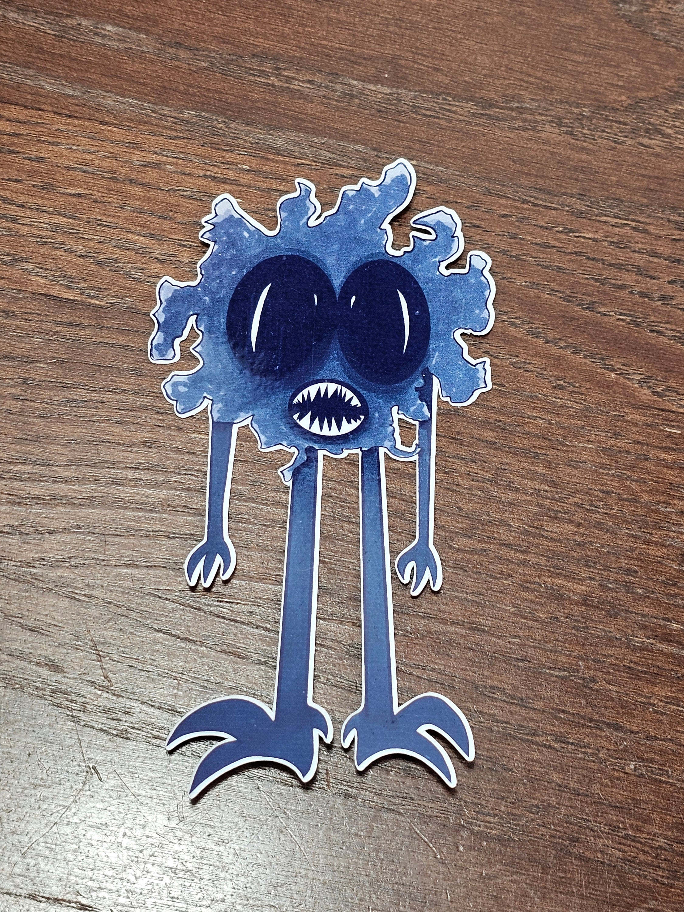 Upside Down Dave sticker