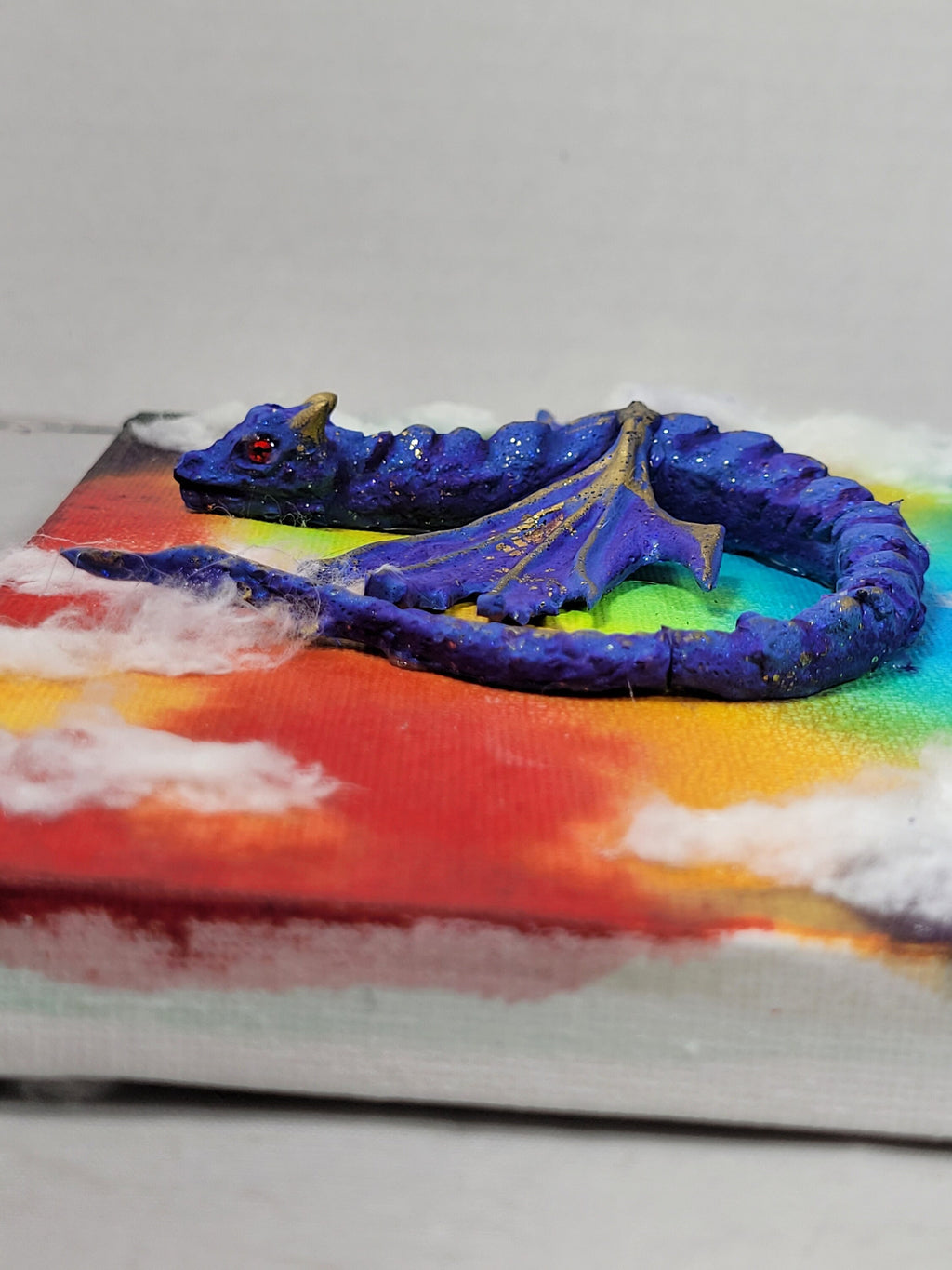 Rainbow Mixed Media Canvas