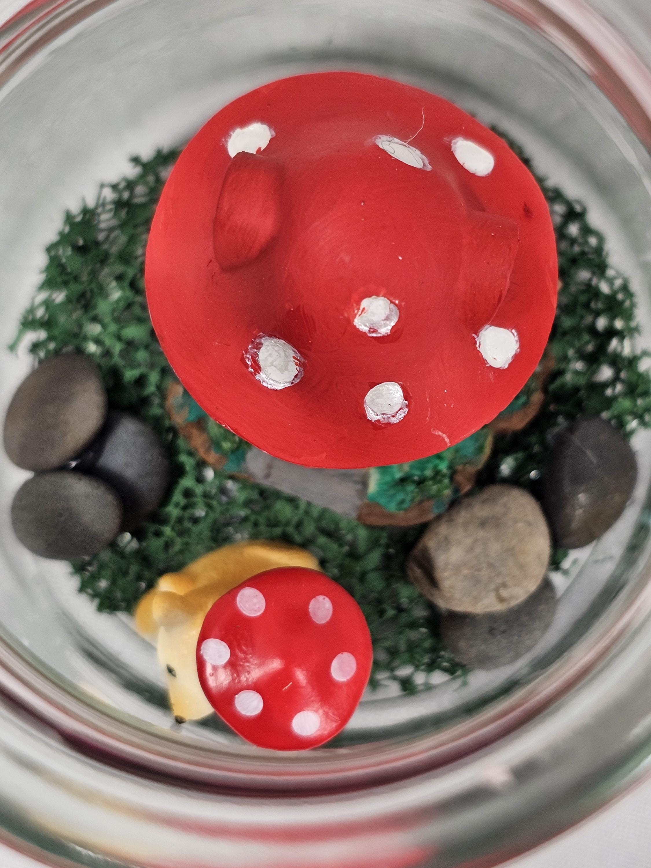 Mushroom Puppy Jar