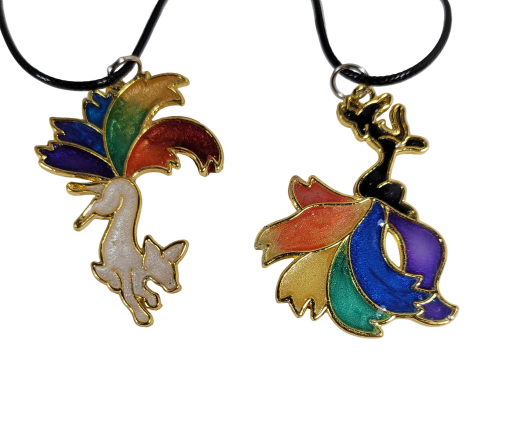 Kitsune Pride Pendants