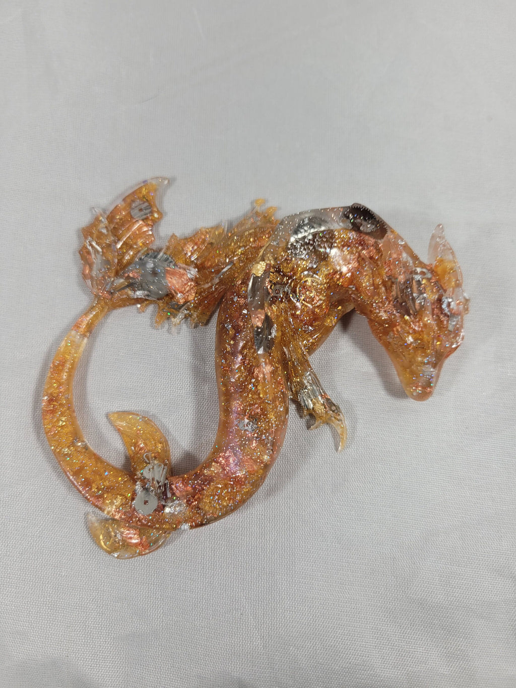 Steampunk Water Dragon - Gold