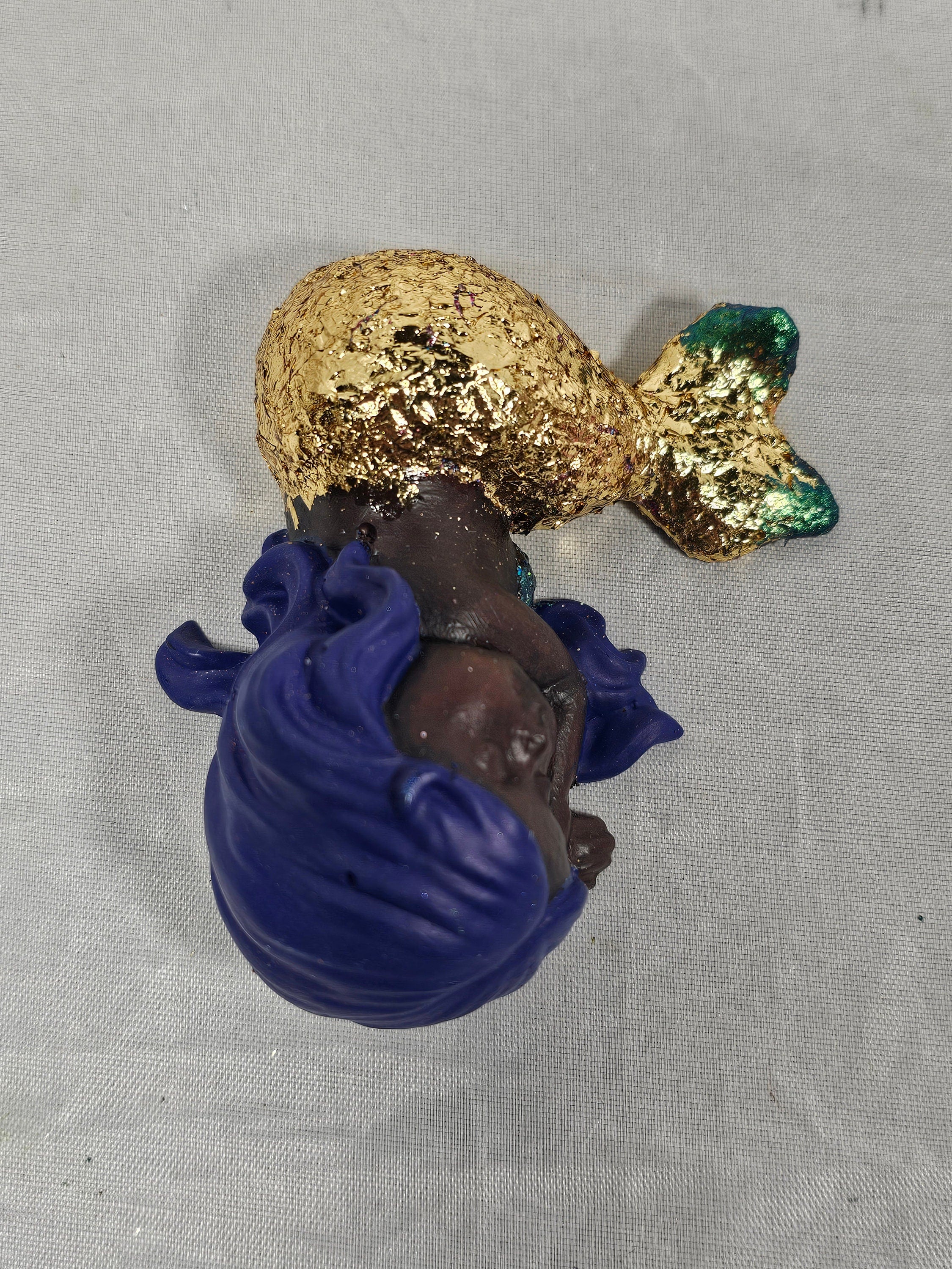 Golden Chocolate Mermaid