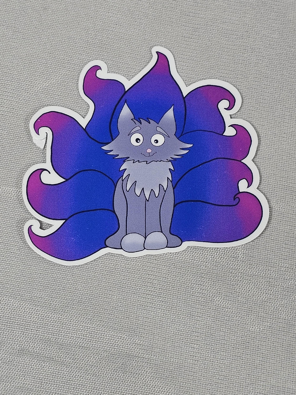 Bi Pride Kitsune Stcker