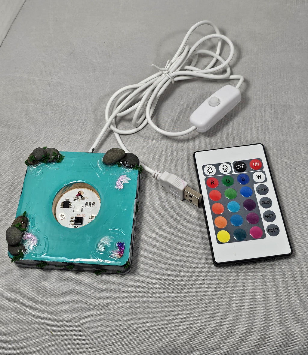 Koi Pond Light Stand