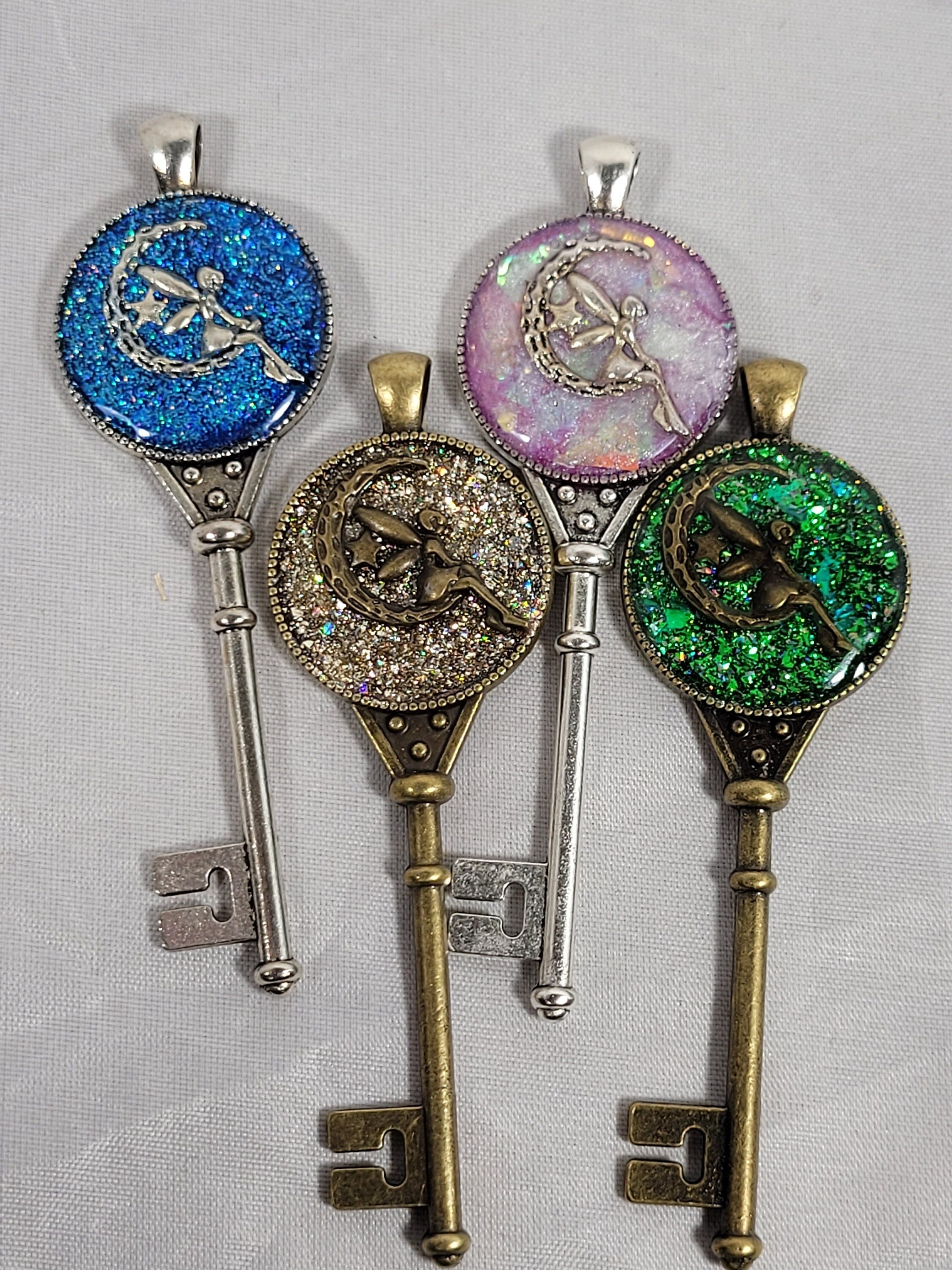 Large Moon Fairy Key