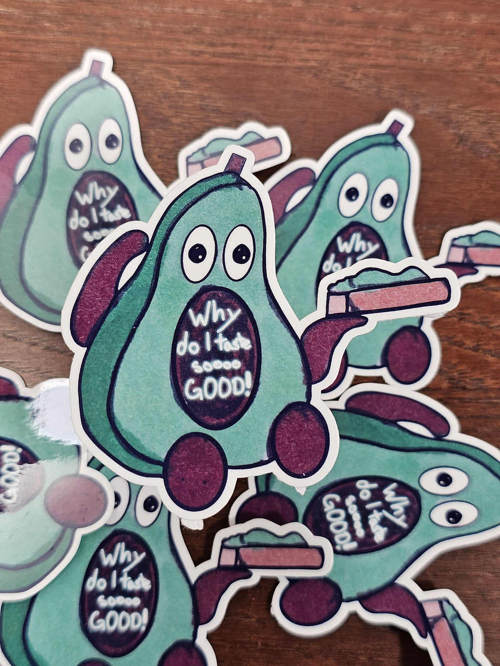 Avocado Crisis Sticker