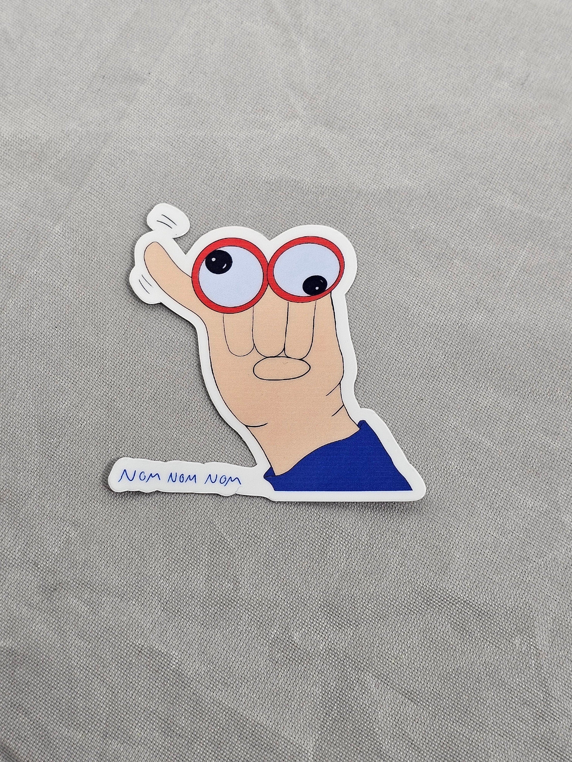 Norman the Nomster our Non Binary Monster Sticker