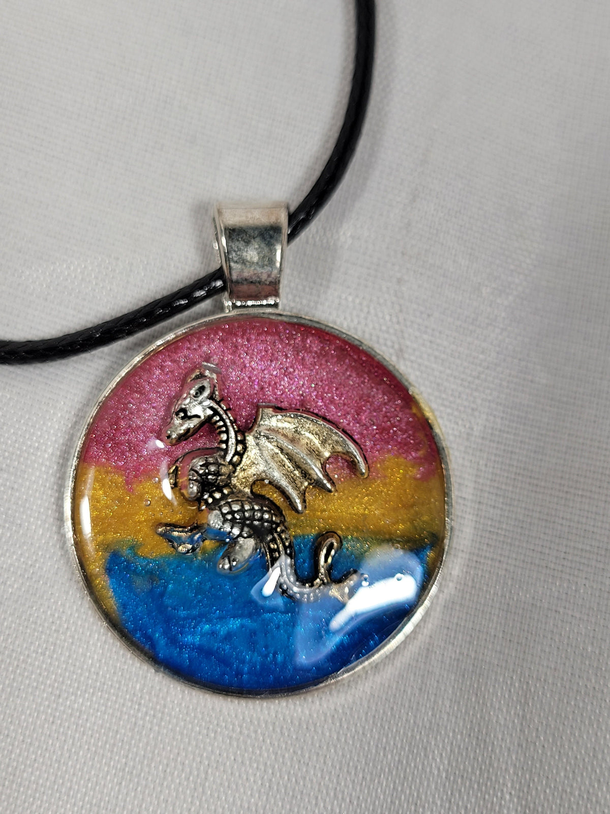 Pride Pendant Bisexual or Pansexual