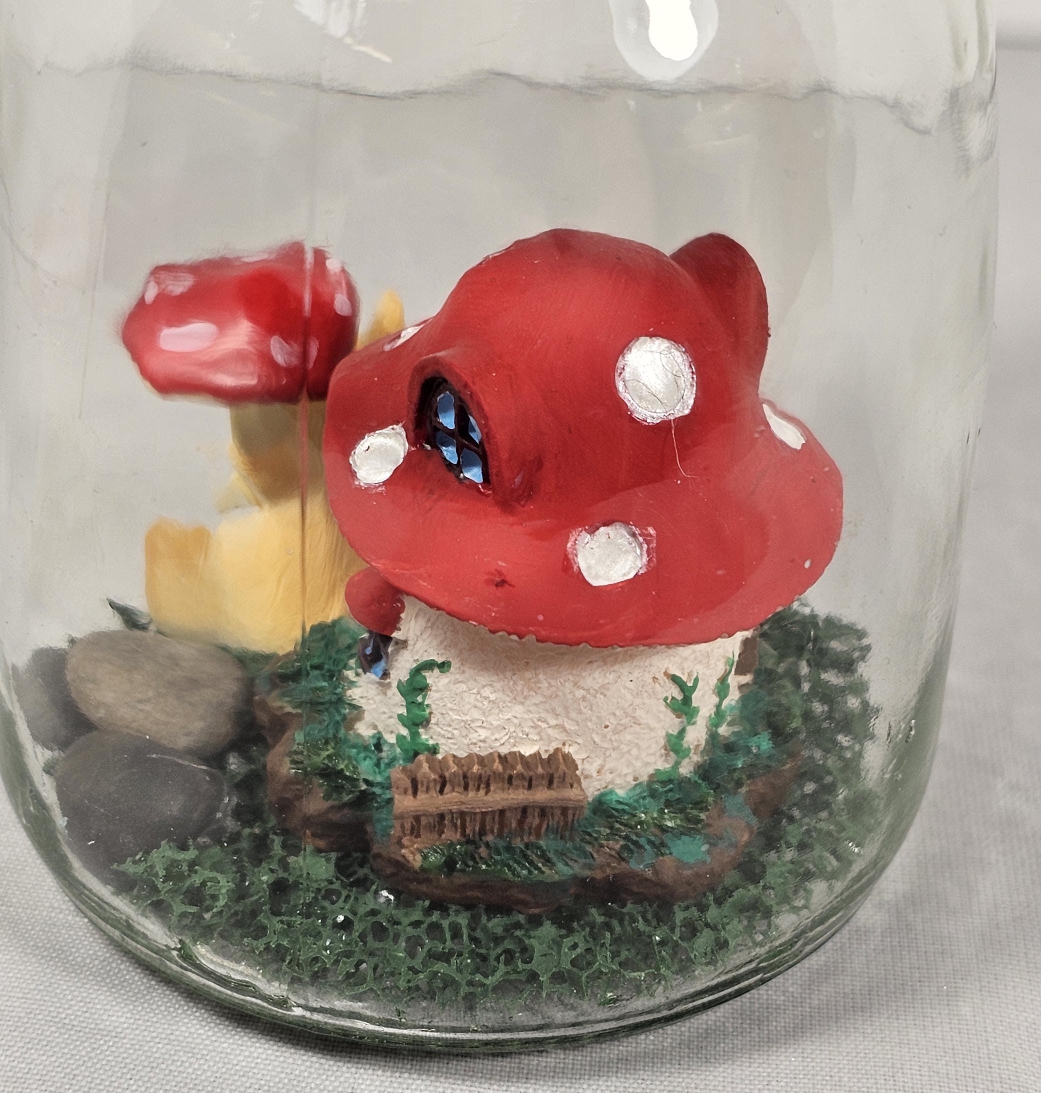 Mushroom Puppy Jar