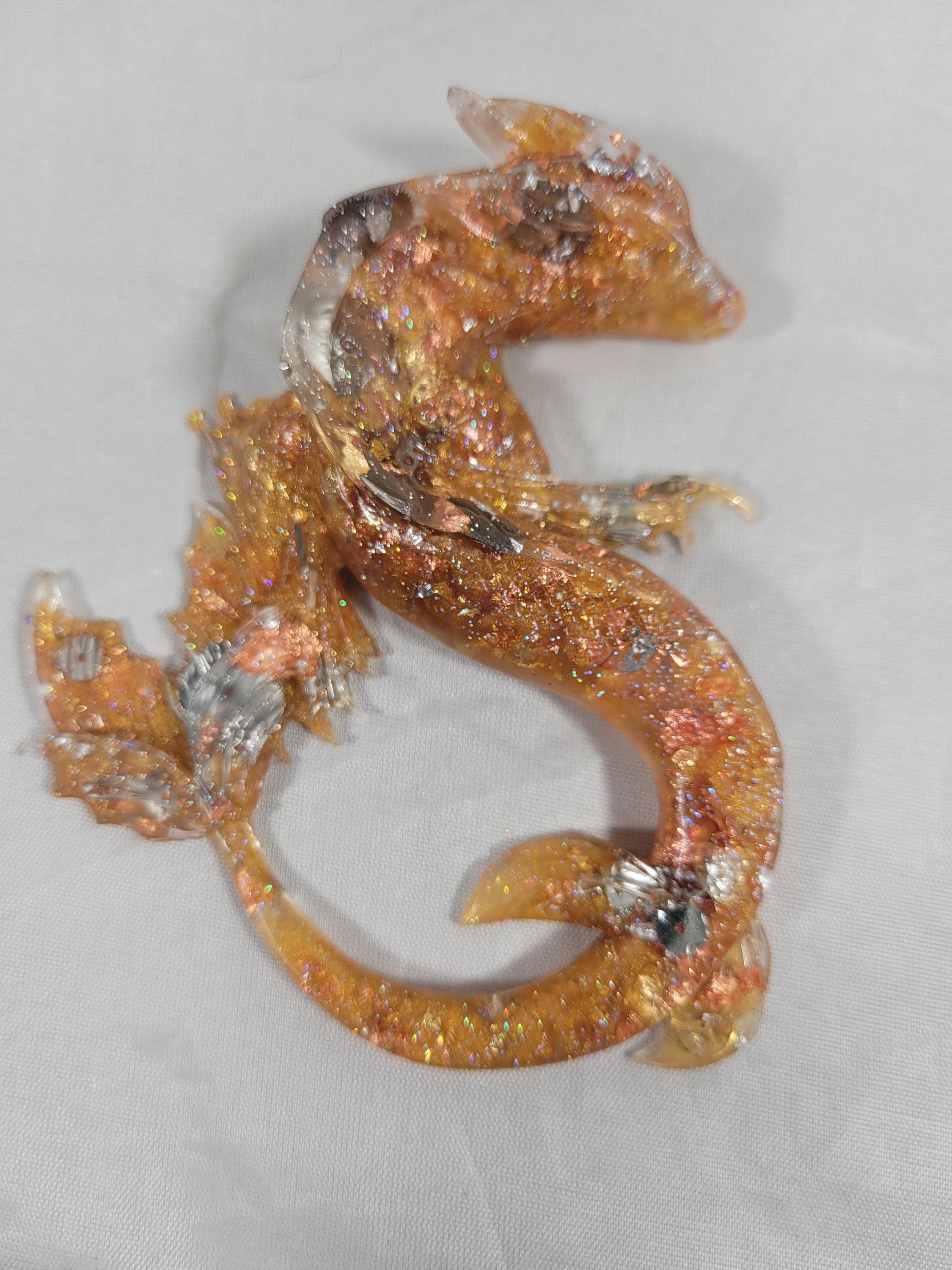 Steampunk Water Dragon - Gold