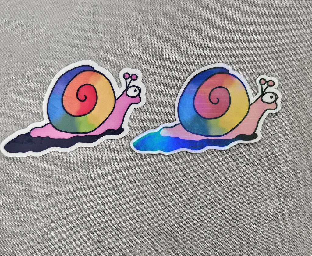 Snail Pride Sticker
