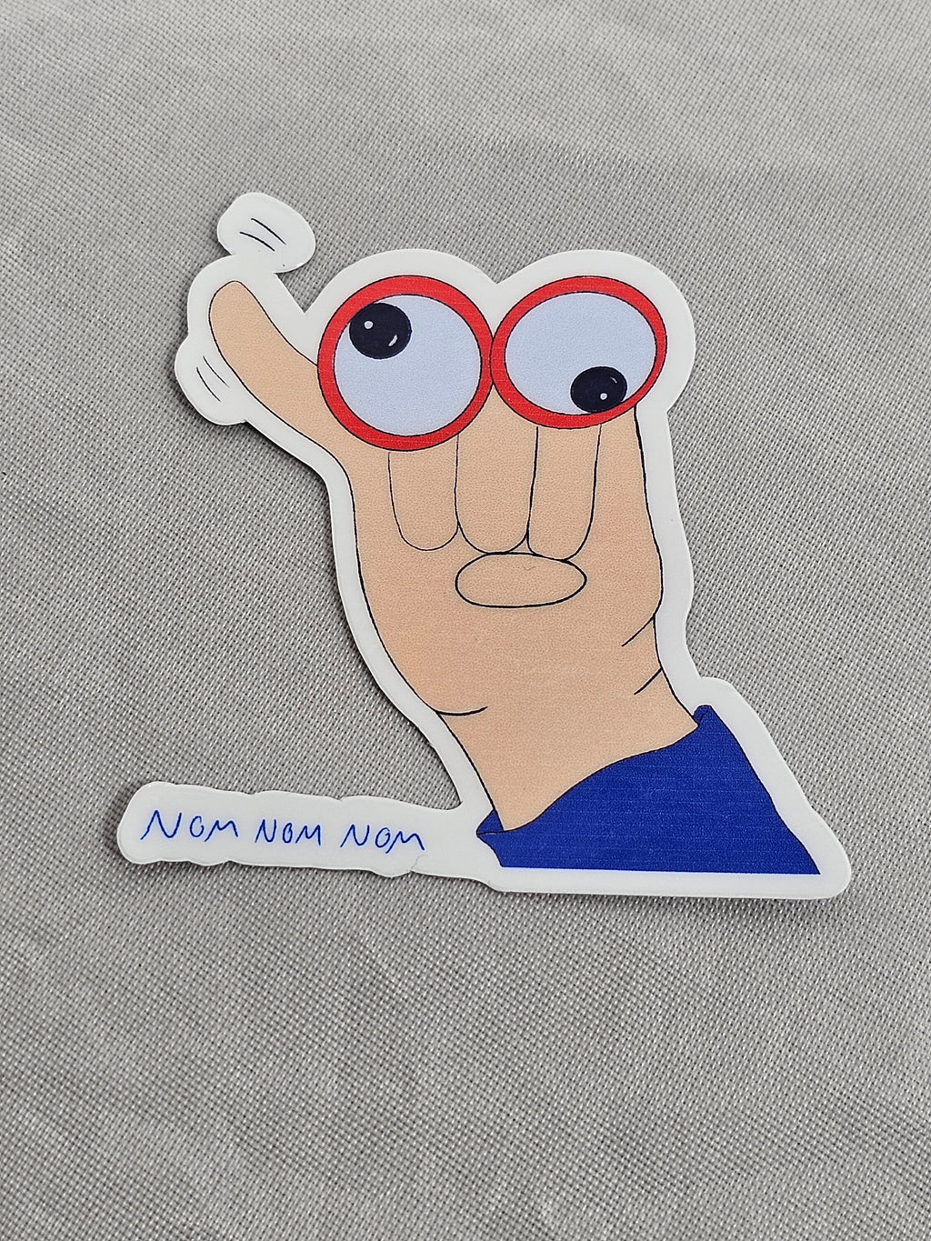 Norman the Nomster our Non Binary Monster Sticker