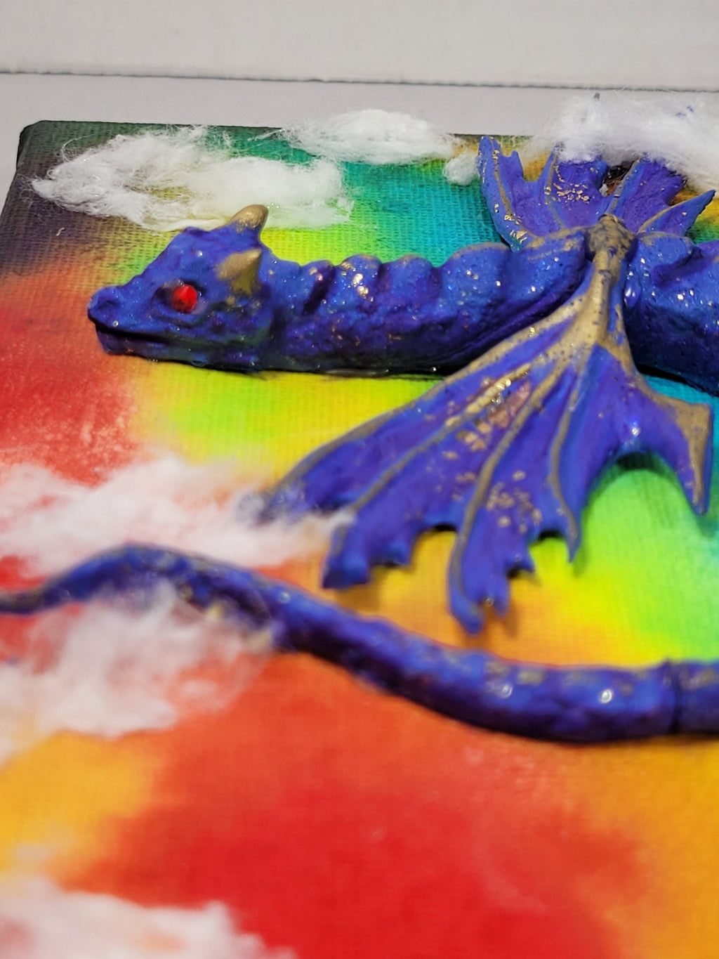 Rainbow Mixed Media Canvas