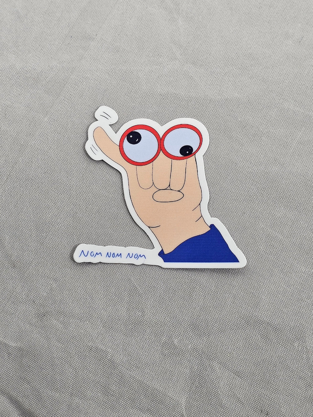 Norman the Nomster our Non Binary Monster Sticker