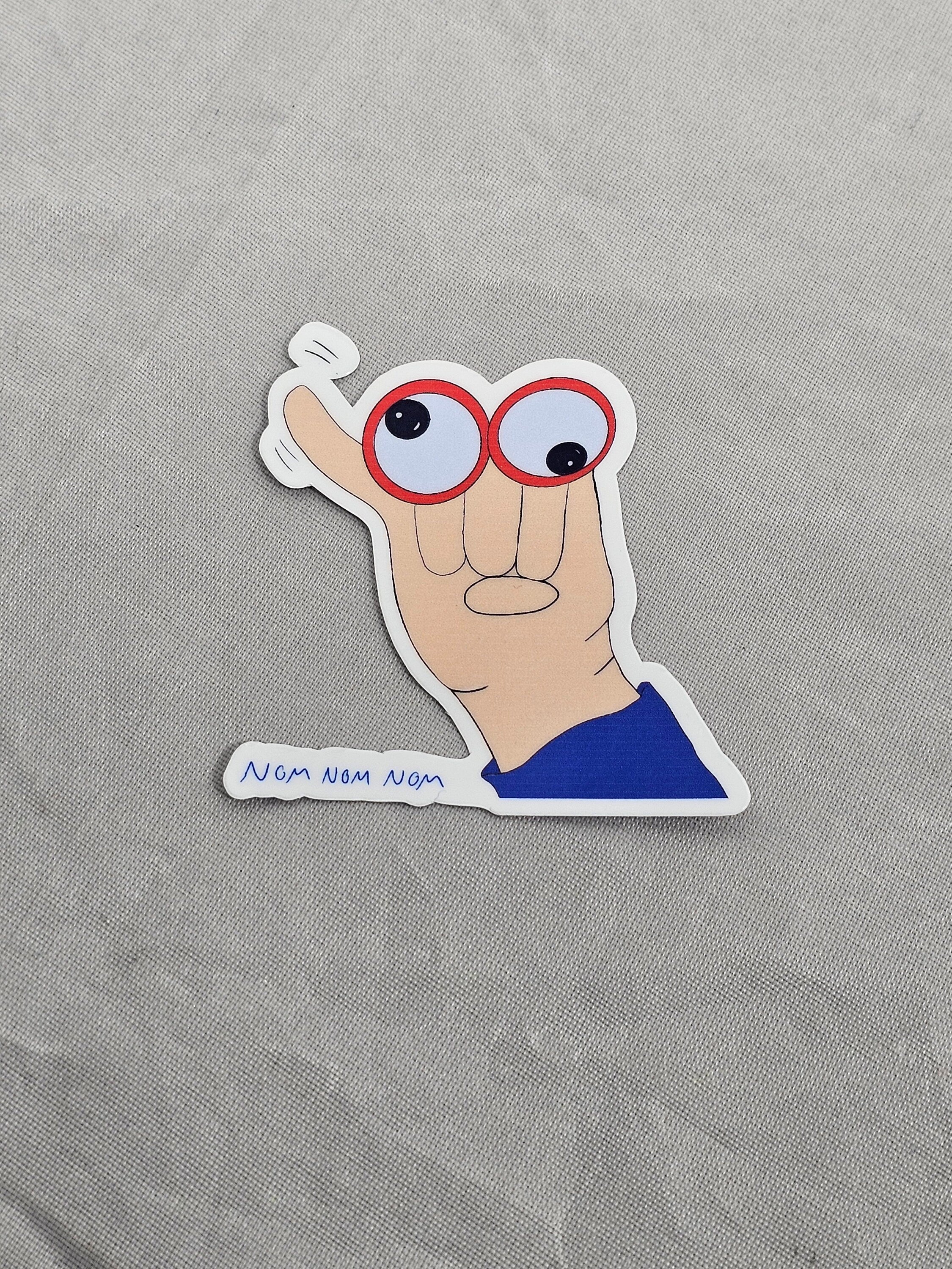 Norman the Nomster our Non Binary Monster Sticker