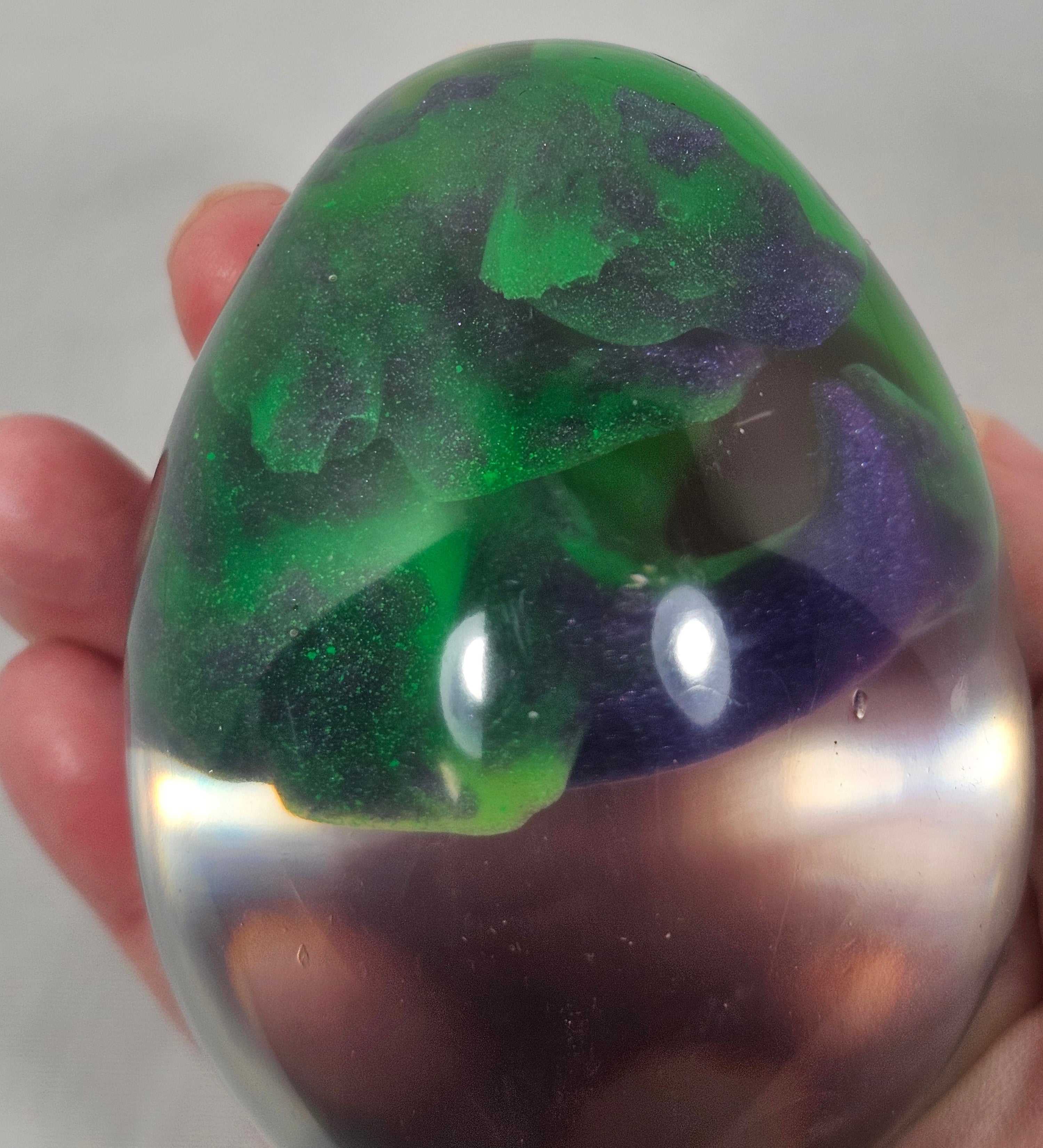 Glowing Orbite Dragon Egg