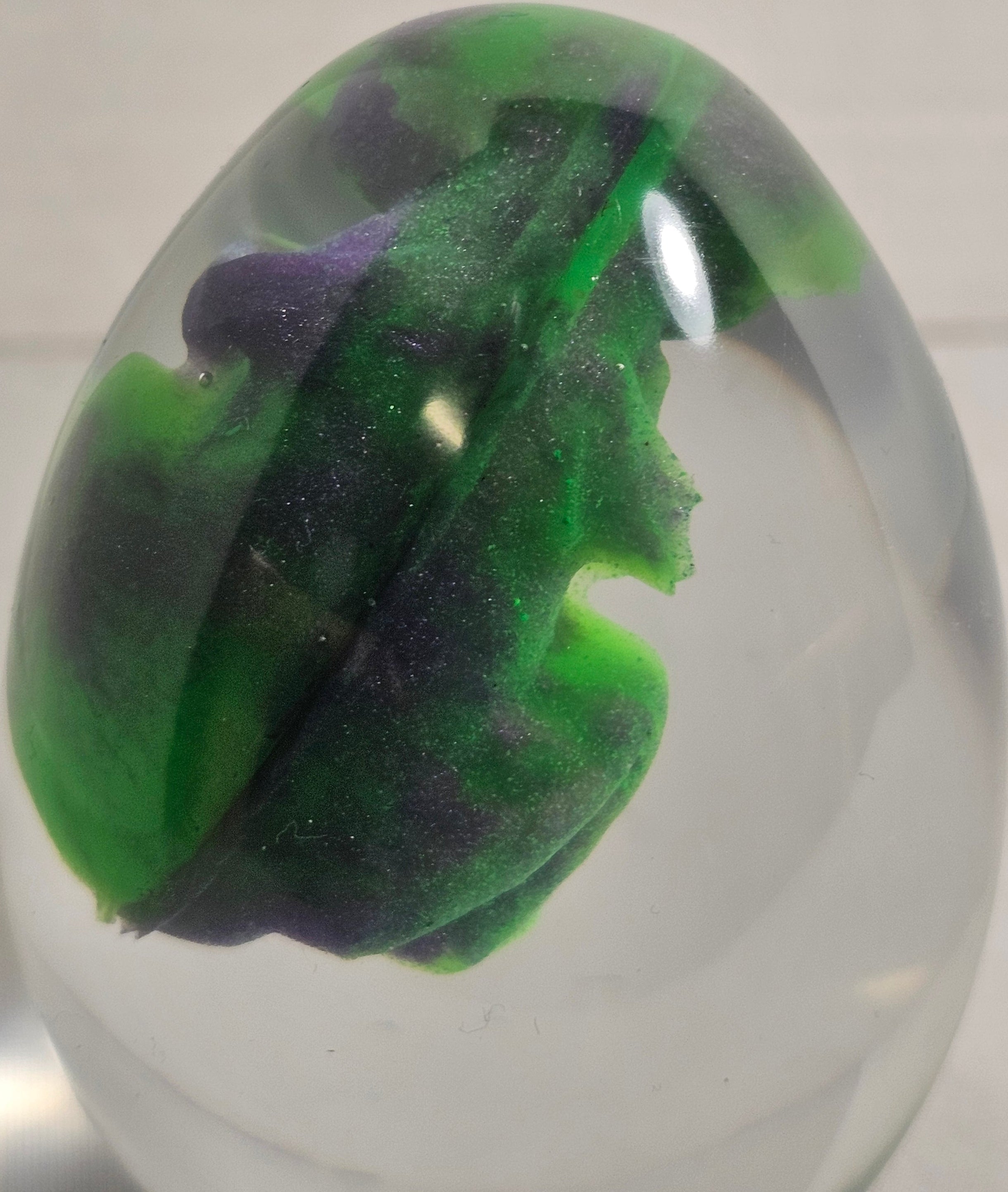 Glowing Orbite Dragon Egg