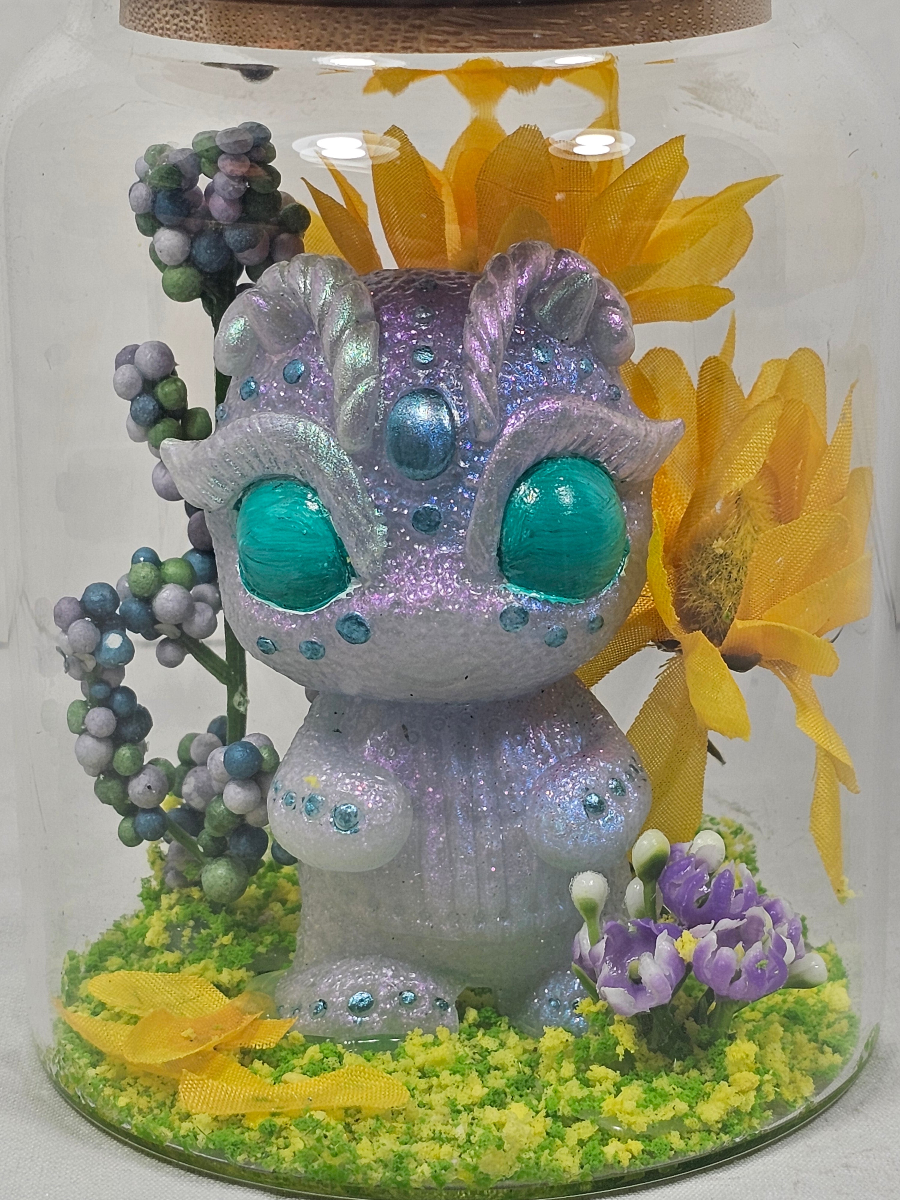 Purple Alien Terrarium