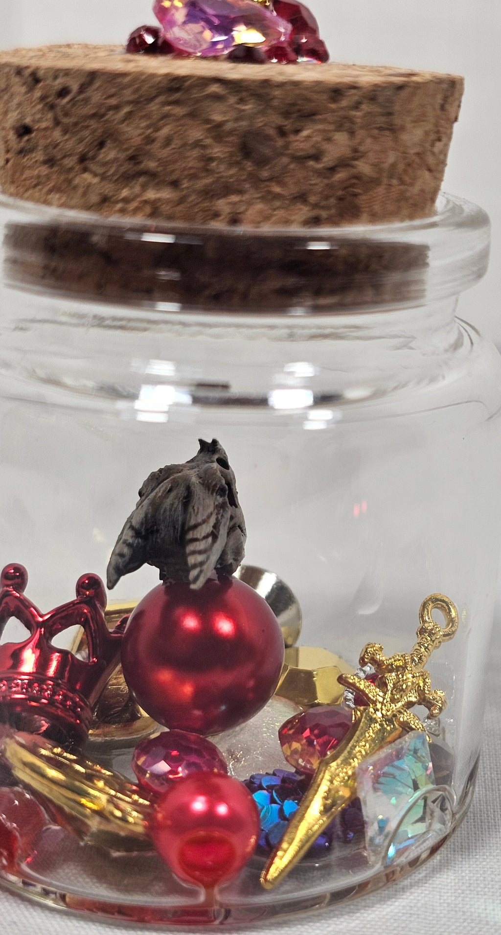 Ruby Treasure Dragon Skull Terrarium