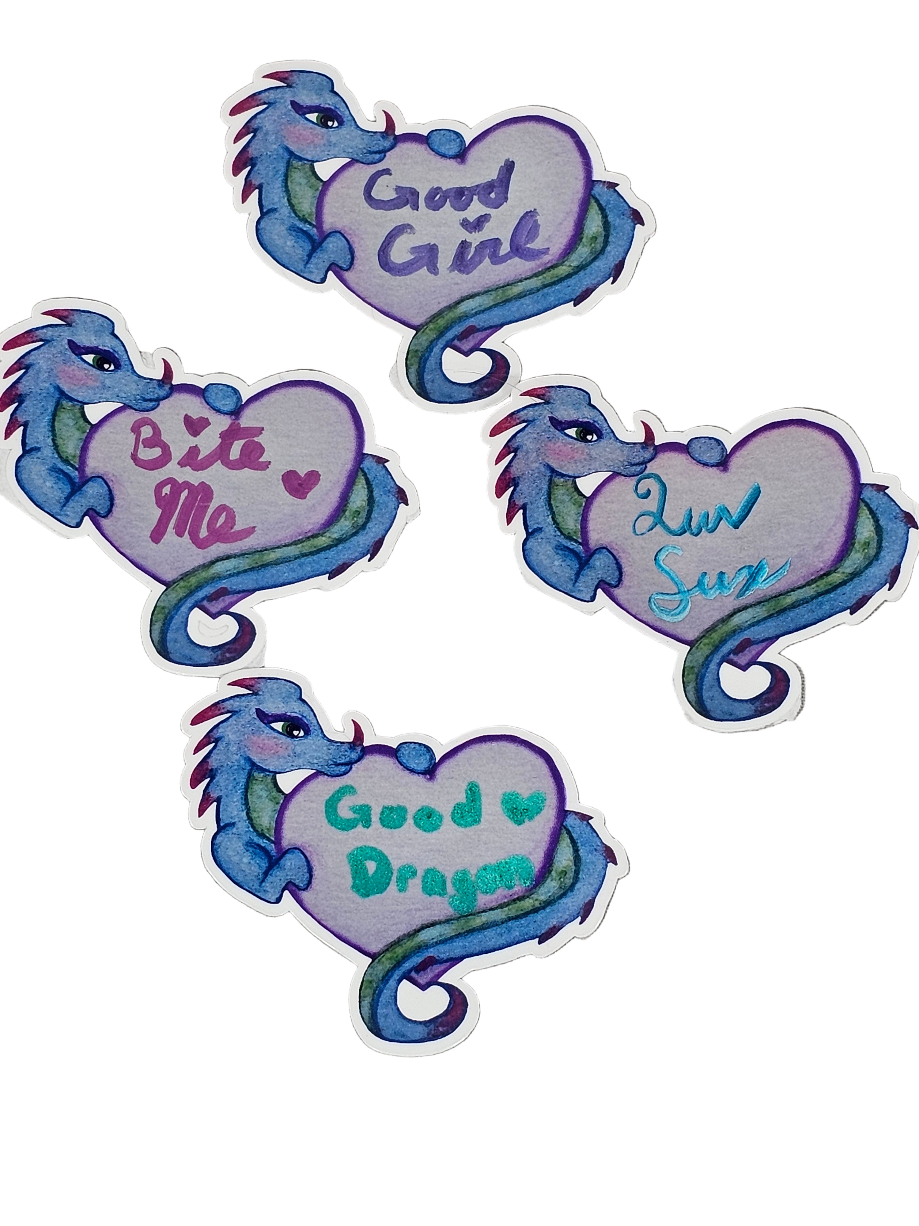 Candy Heart Dragons