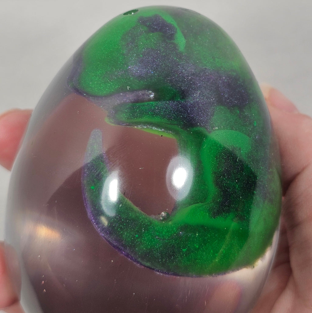 Glowing Orbite Dragon Egg