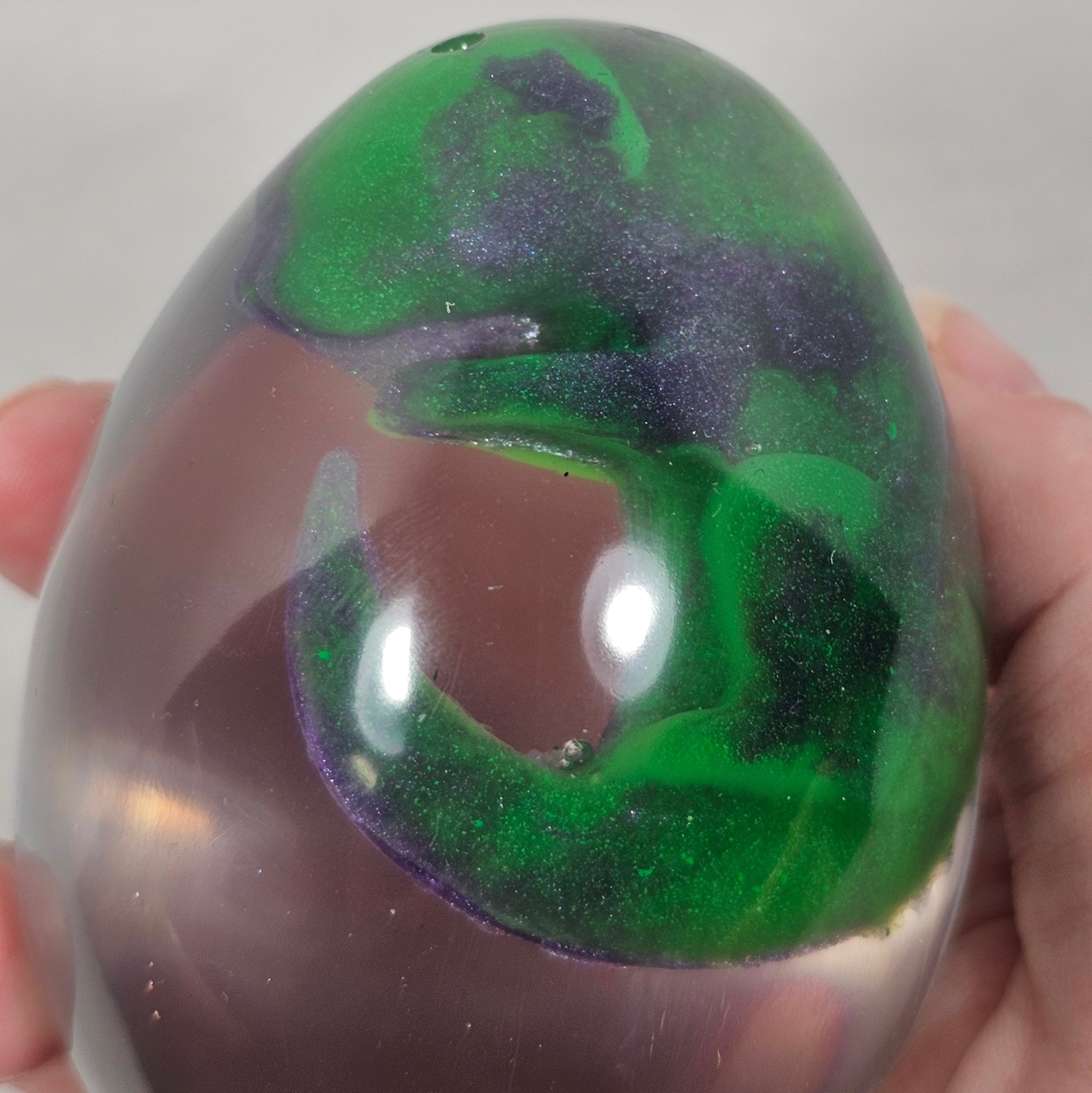 Glowing Orbite Dragon Egg