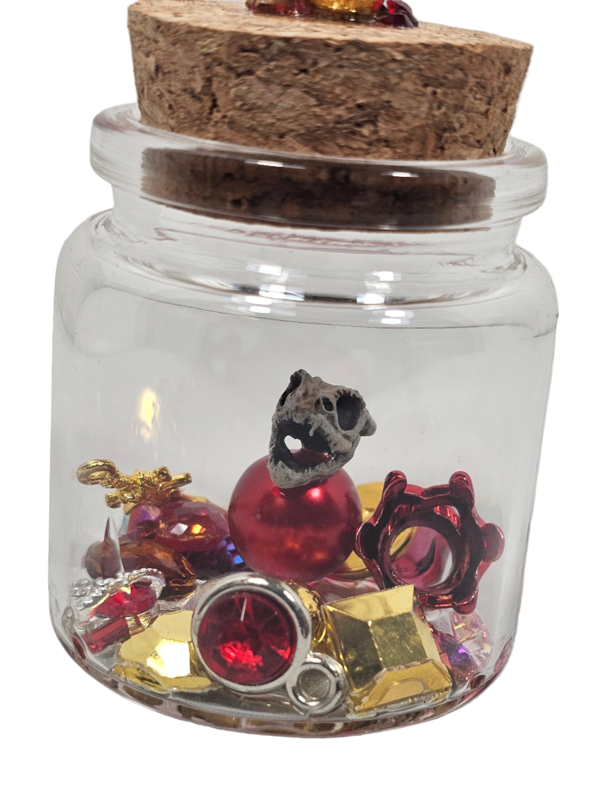 Ruby Treasure Dragon Skull Terrarium