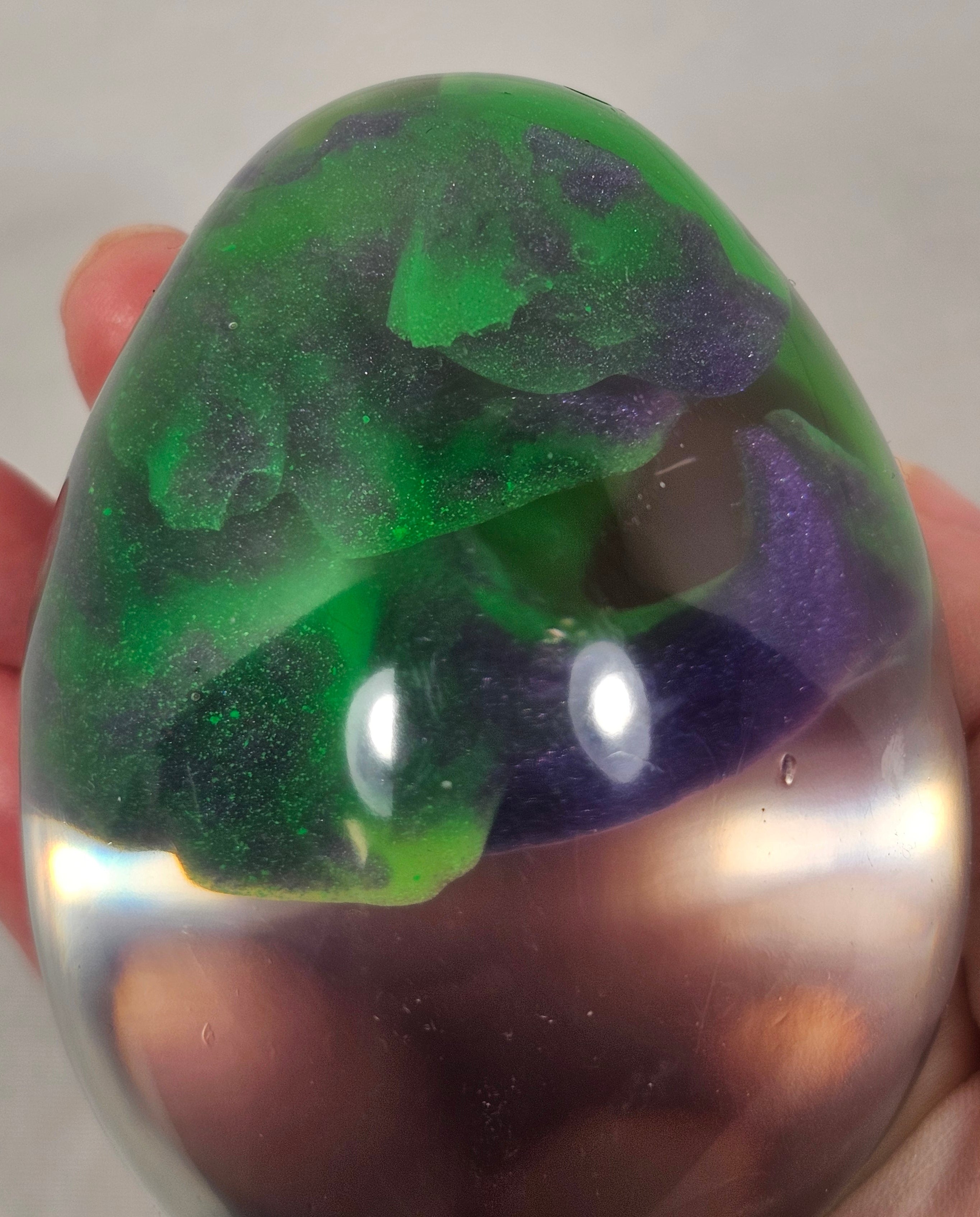 Glowing Orbite Dragon Egg