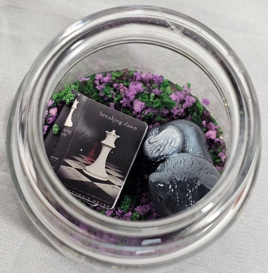 Twilight and King Book Terrariums