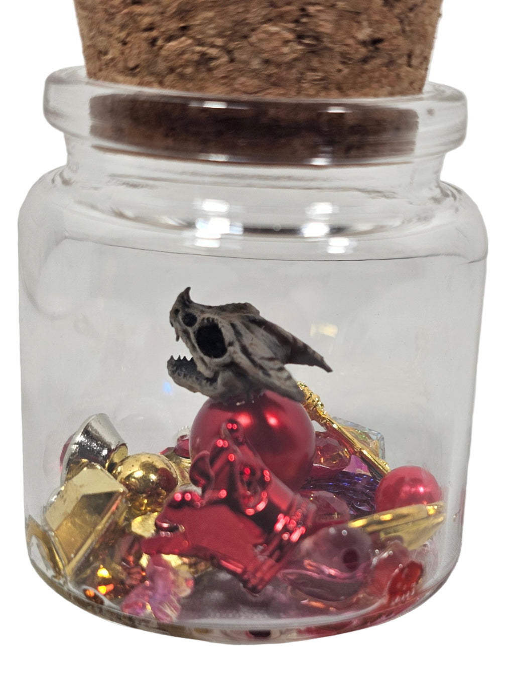 Ruby Treasure Dragon Skull Terrarium