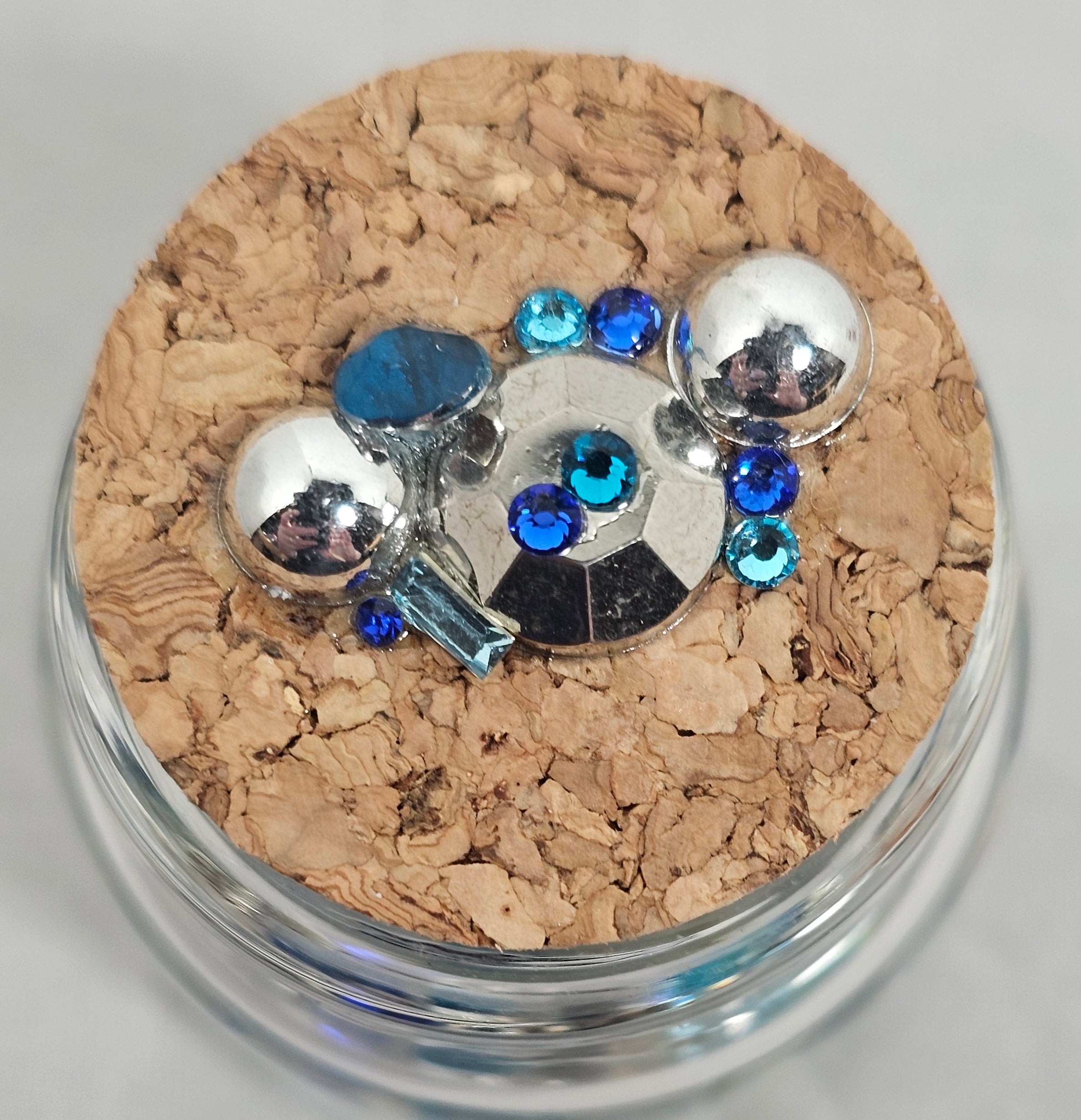 Sapphire Treasure Dragon Skull Terrarium